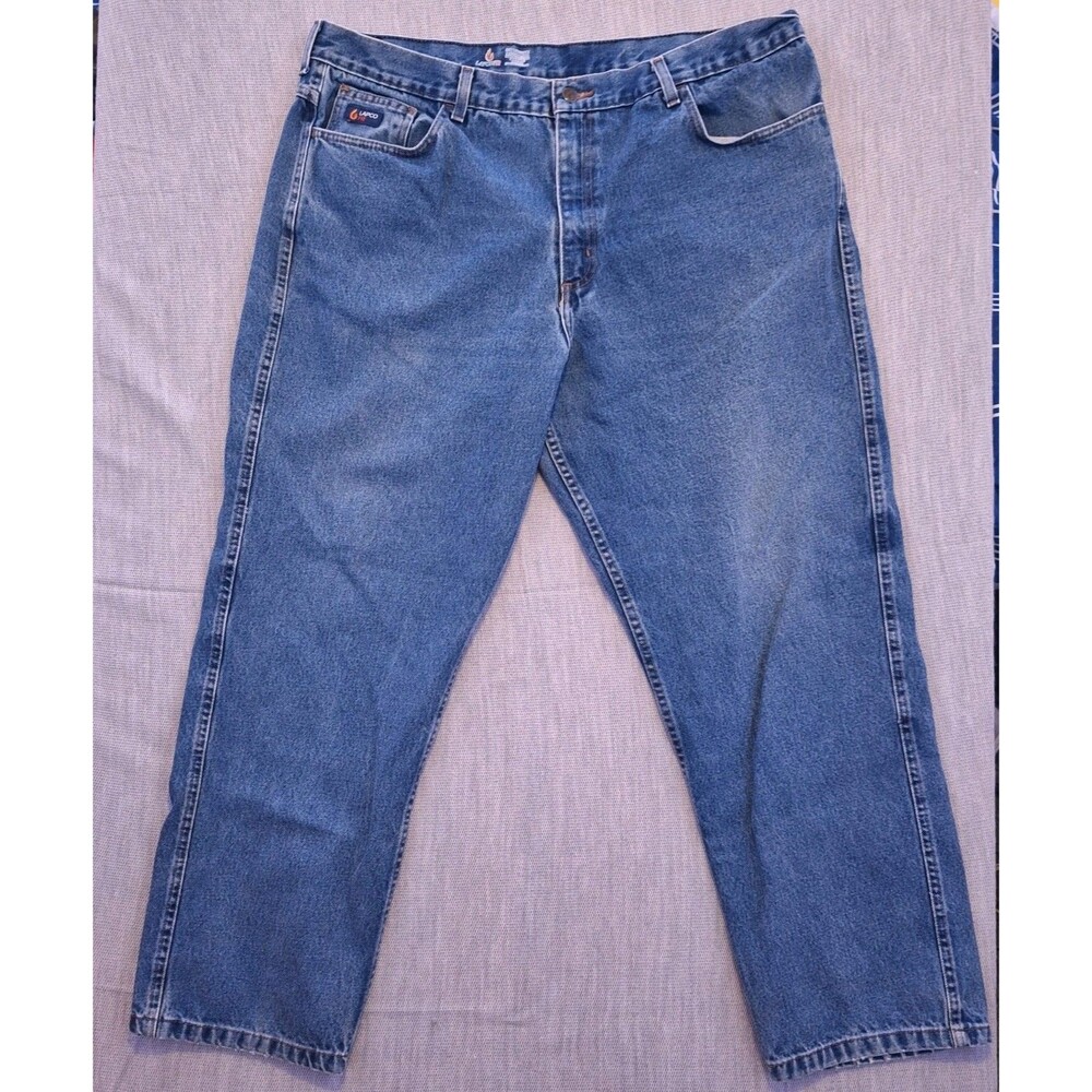 Mens LAPCO FR Denim Jeans CAT 2 NFPA 40x28